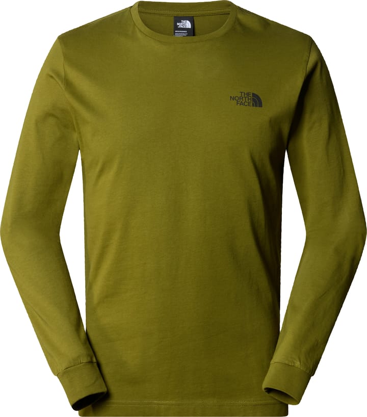 Olive green north face best sale t shirt